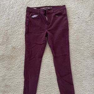 Ae high rise jegging size 10
